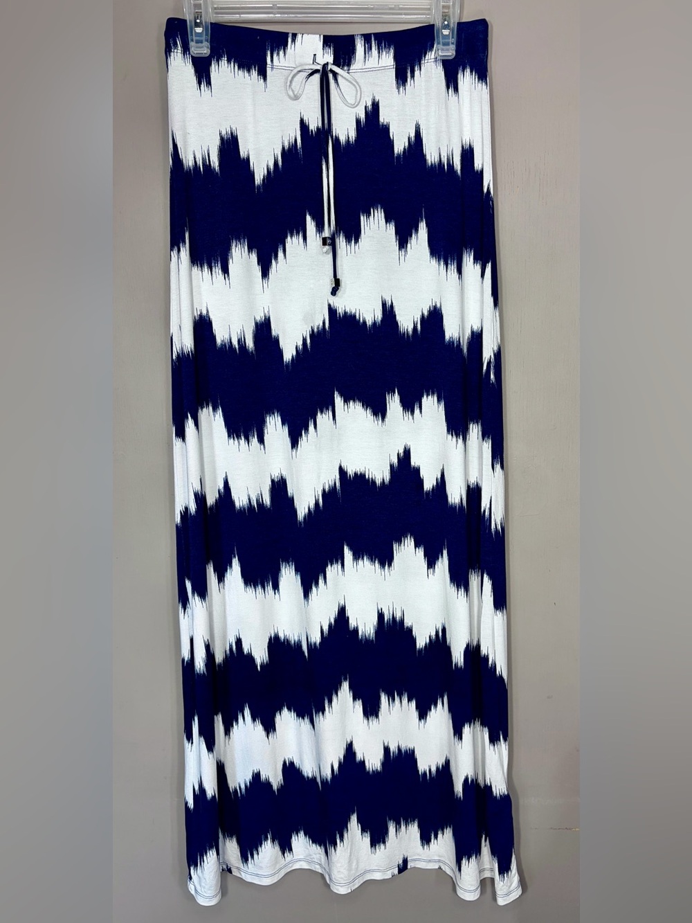 MICHAEL Michael Kors Navy & White Maxi Skirt